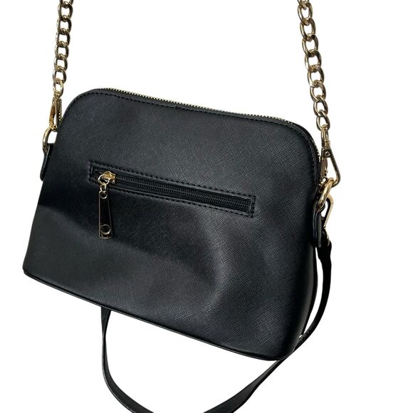 Kate Spade Convertible Crossbody Bag One Size Black Saffiano Leather Shoulder - Picture 5 of 14